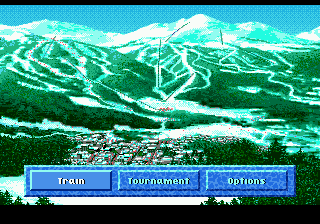 Winter Challenge screenshot 4 for Sega Mega Drive
